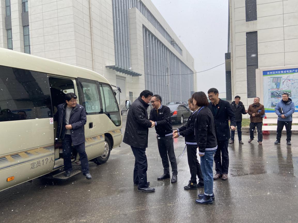 经开区重点企业新年慰问